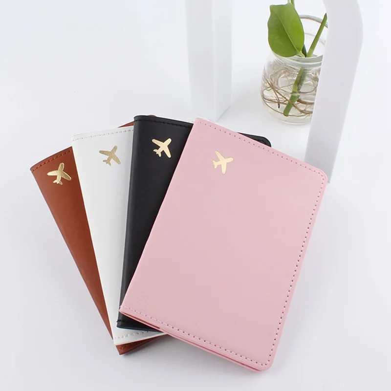 Leather Passport Cover - Bolsas simples para pasaporte a la