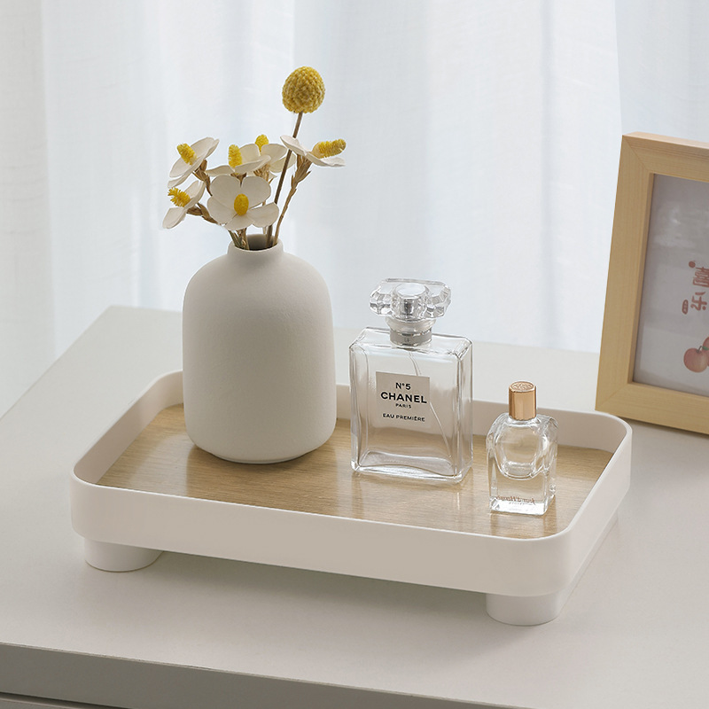 Marble Serving Board - Bandeja de almacenamiento de escritorio de