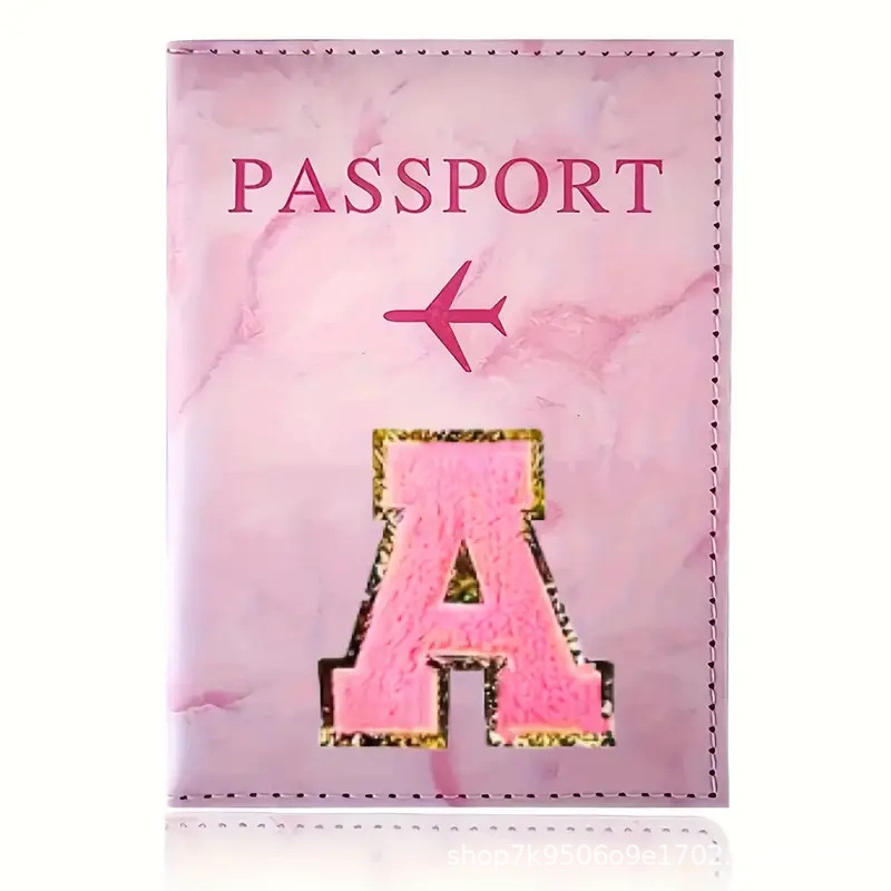 Leather Passport Cover - Porta Pasaportes de Cuero PU Rosa