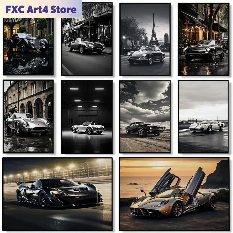 Quiet Luxury Lifestyle - Póster de coches de marca famosa
