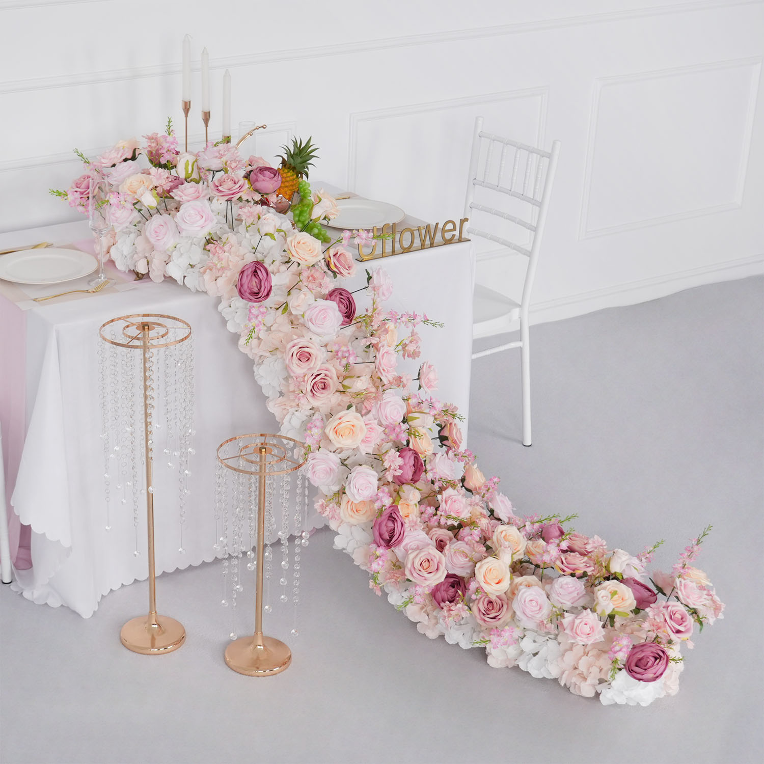 Uflower-fila de flores artific - Quiet Luxury Lifestyle reseña y precio