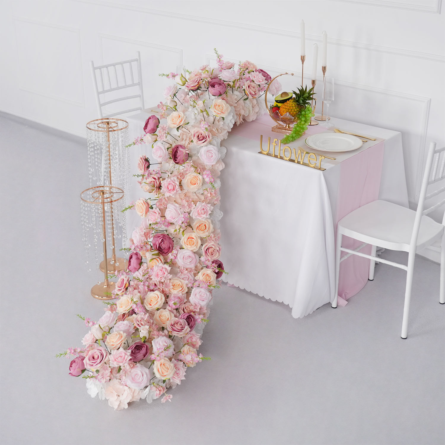 Uflower-fila de flores artific - Quiet Luxury Lifestyle reseña y precio