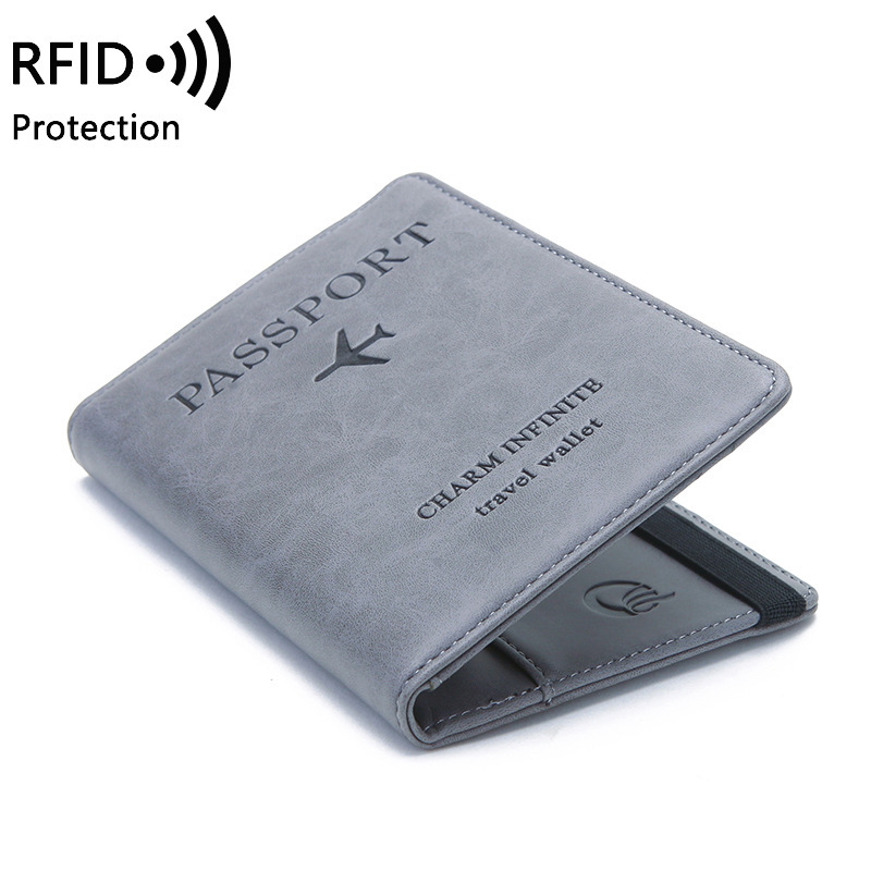 Porta pasaporte unisex de cuer - Leather Passport Cover reseña y precio