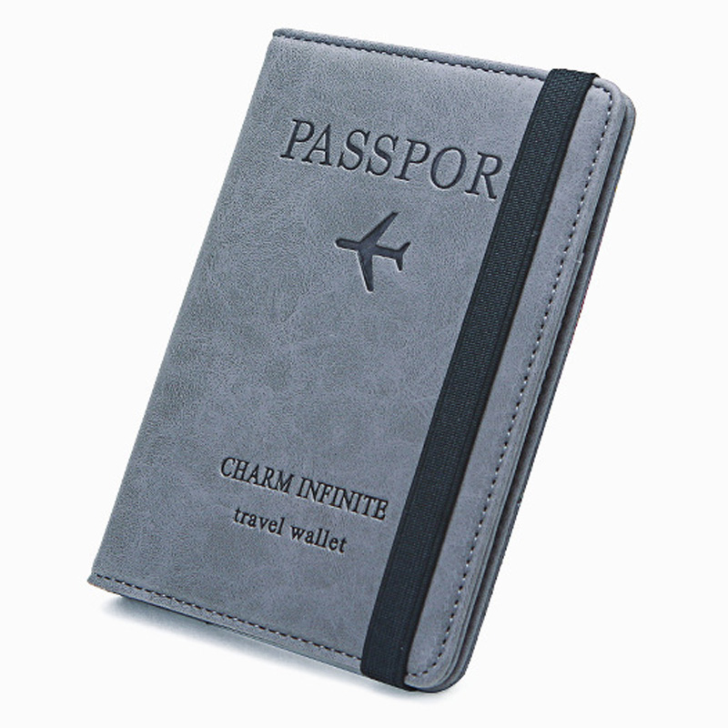 Porta pasaporte unisex de cuer - Leather Passport Cover reseña y precio