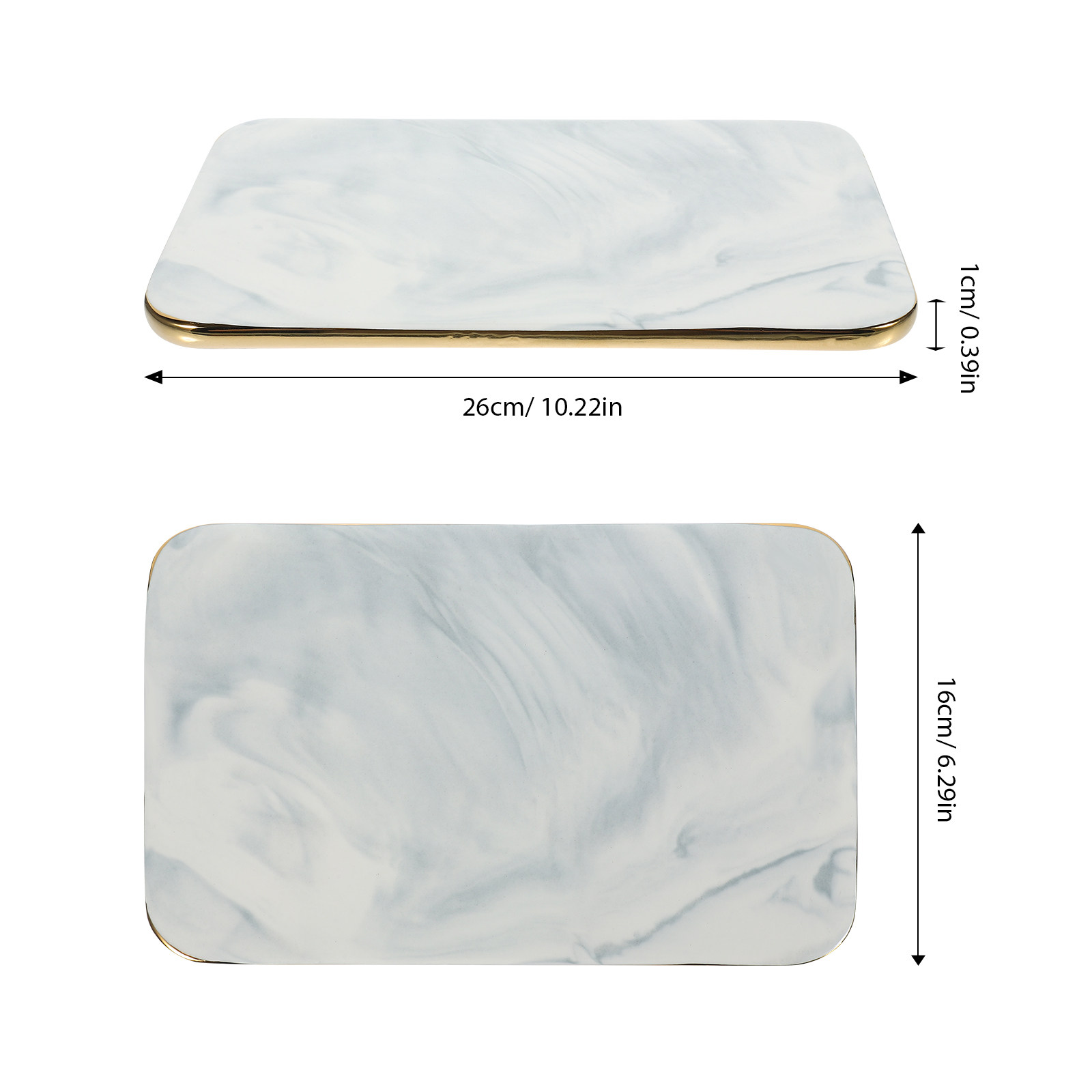 Tabla de cortar de mármol para - Marble Serving Board reseña y precio