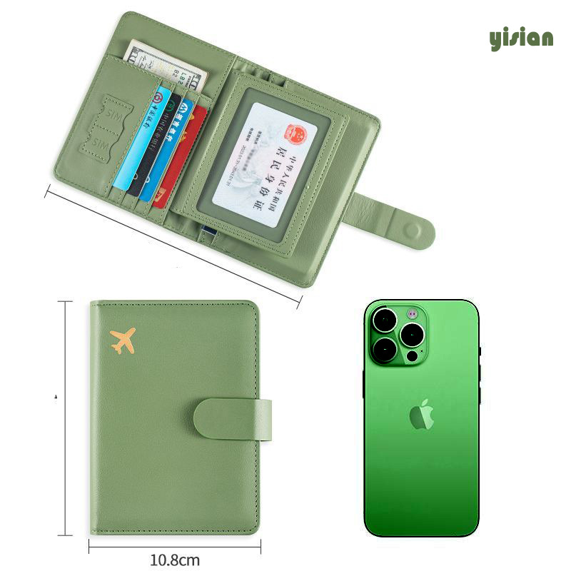 Funda para pasaporte RFID, fun - Leather Passport Cover reseña y precio