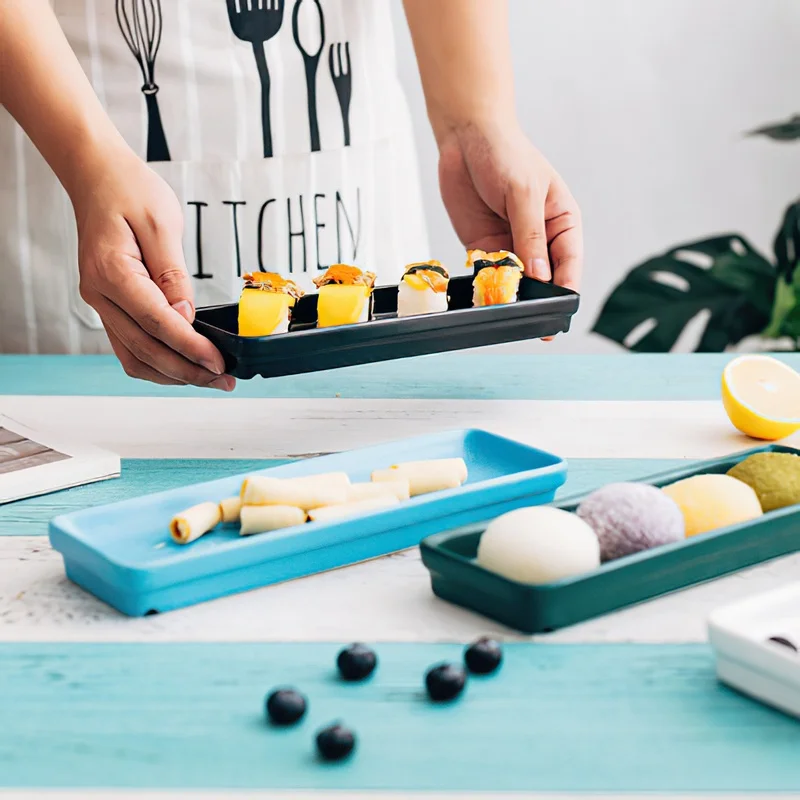 Bandeja de cerámica Rectangula - Marble Serving Board reseña y precio