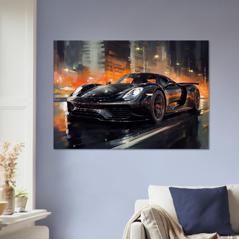 Póster Moderno de Autos de Luj - Quiet Luxury Lifestyle reseña y precio