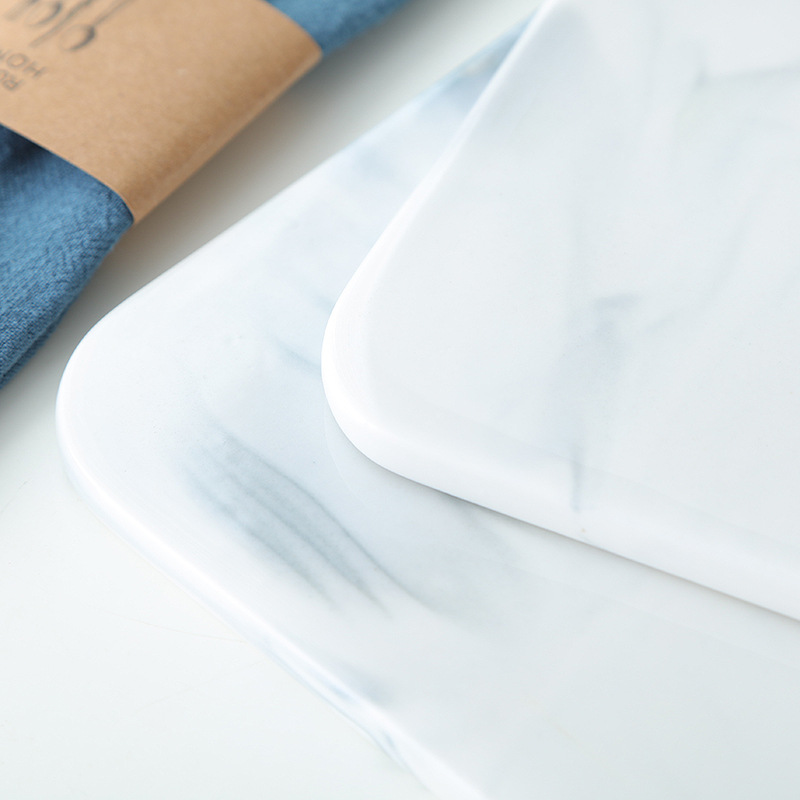 Tabla para cortar de mármol ga - Marble Serving Board reseña y precio