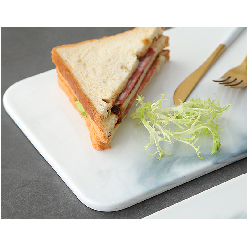 Tabla para cortar de mármol ga - Marble Serving Board reseña y precio