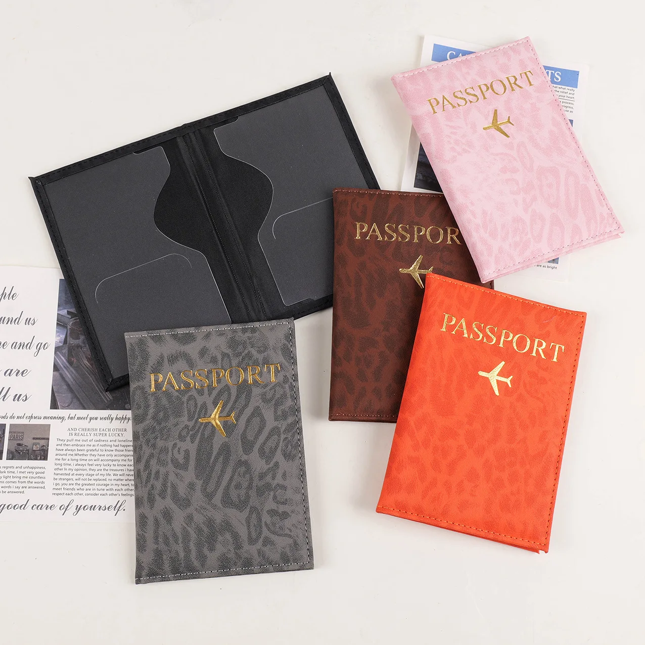 Funda para pasaporte de viaje  - Leather Passport Cover reseña y precio