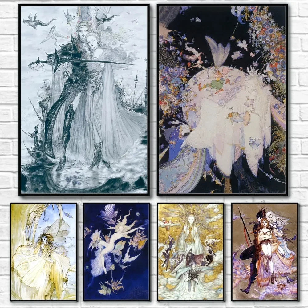 Póster de lujo Yoshitaka Amano - Quiet Luxury Lifestyle reseña y precio