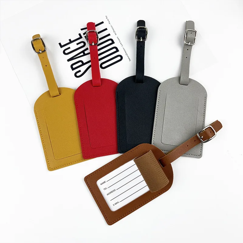 Etiqueta de equipaje de PU, li - Leather Passport Cover reseña y precio