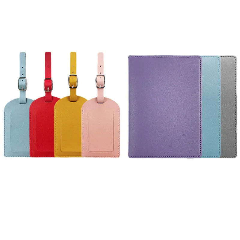 Etiqueta de equipaje de PU, li - Leather Passport Cover reseña y precio