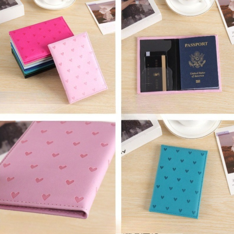 Funda para pasaporte con estam - Leather Passport Cover reseña y precio